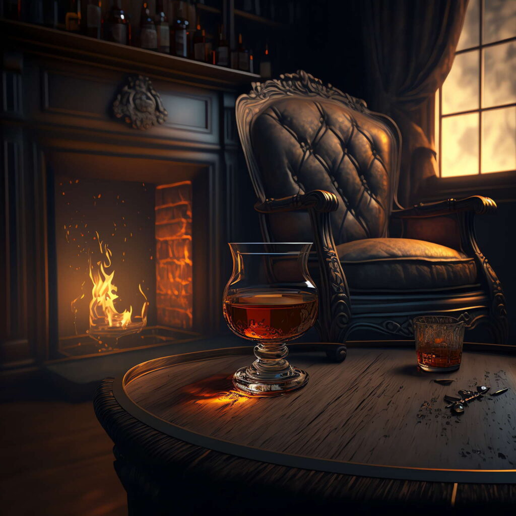 雪茄吧红酒吧4_Midjourney灵感图库-设计智库－全球设计案例智能库_OJBKAI.COM-全球设计案例智能库_OJBKAI.COM设计智库