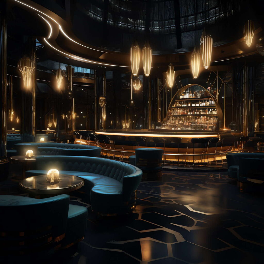 未来科技感吧台_Midjourney灵感图库-_设计智库－全球设计案例智能库_OJBKAI.COM-全球设计案例智能库_OJBKAI.COM设计智库