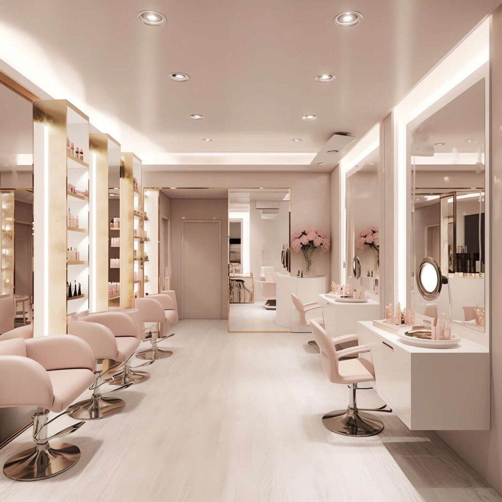 美容美发Midjourney灵感图库-_设计智库－全球设计案例智能库_OJBKAI.COM-全球设计案例智能库_OJBKAI.COM设计智库