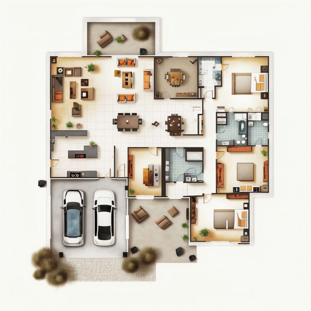 图片[11]-全球设计案例智能库_OJBKAI.COM别墅平面布局图Midjourney灵感图库-名师联智库－全球设计案例智能库名师联素材平台-全球设计案例智能库_OJBKAI.COM设计智库