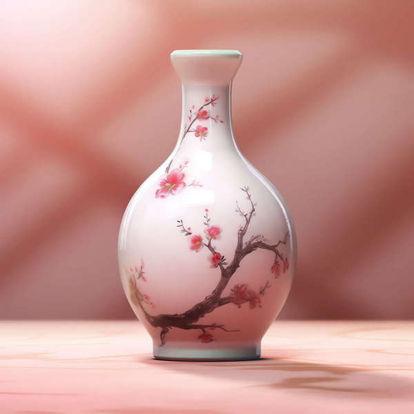 陶瓷花瓶摆件Midjourney灵感图库-_设计智库－全球设计案例智能库_OJBKAI.COM-全球设计案例智能库_OJBKAI.COM设计智库