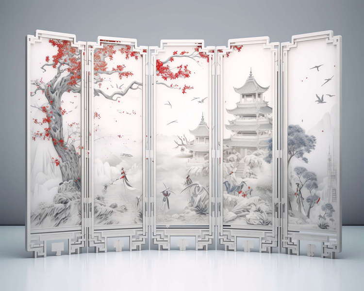 图片[8]-全球设计案例智能库_OJBKAI.COM新中式屏风Midjourney灵感图库-_设计智库－全球设计案例智能库_OJBKAI.COM-全球设计案例智能库_OJBKAI.COM设计智库
