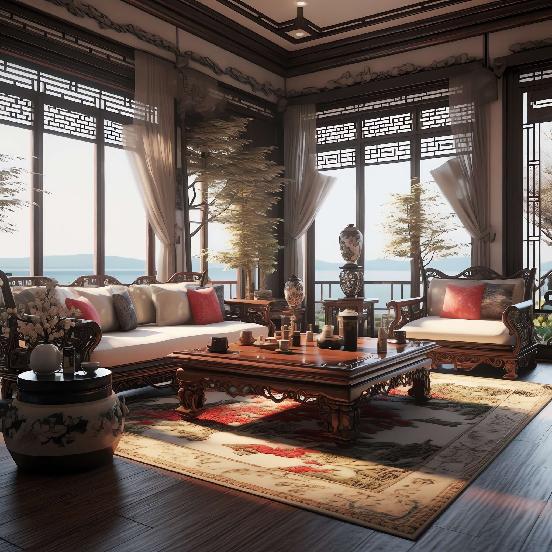 图片[45]-全球设计案例智能库_OJBKAI.COM别墅中式客厅Midjourney灵感图库-_设计智库－全球设计案例智能库_OJBKAI.COM-全球设计案例智能库_OJBKAI.COM设计智库