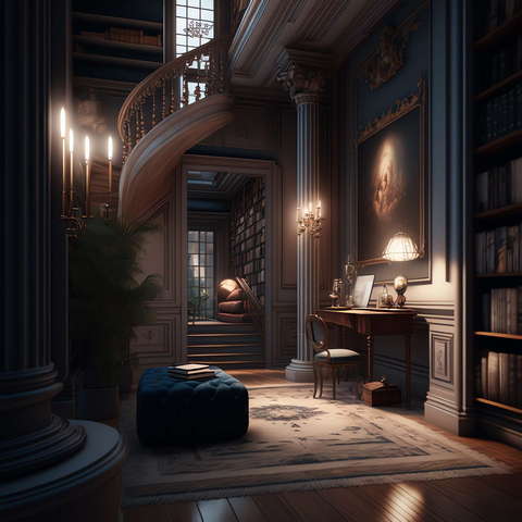 图片[34]-全球设计案例智能库_OJBKAI.COM欧式书房客厅设计Midjourney灵感图库-_设计智库－全球设计案例智能库_OJBKAI.COM-全球设计案例智能库_OJBKAI.COM设计智库