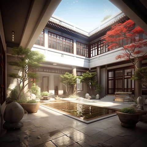 图片[42]-全球设计案例智能库_OJBKAI.COM中式四合院Midjourney灵感图库-_设计智库－全球设计案例智能库_OJBKAI.COM-全球设计案例智能库_OJBKAI.COM设计智库