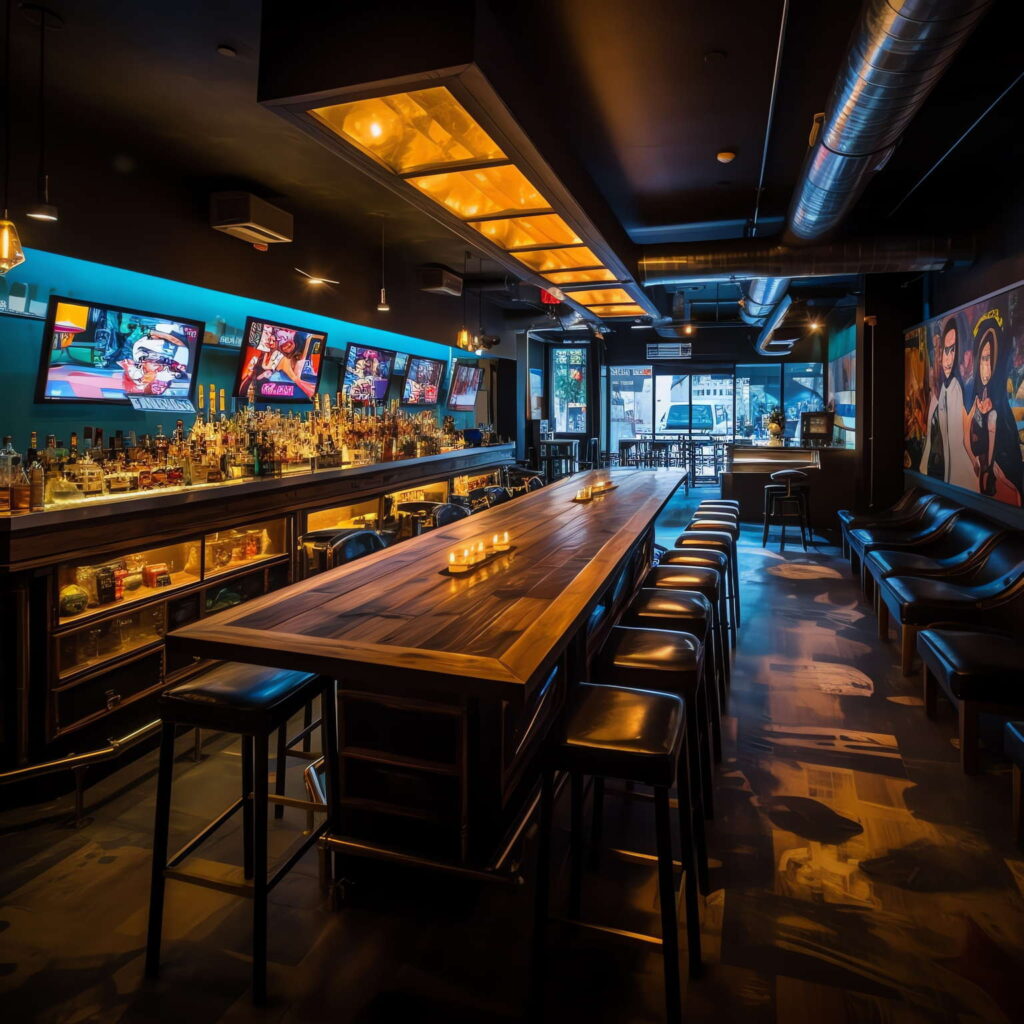 图片[21]-全球设计案例智能库_OJBKAI.COM赛博朋克风霓虹灯设计KTV_Midjourney灵感图库-设计智库－全球设计案例智能库_OJBKAI.COM-全球设计案例智能库_OJBKAI.COM设计智库