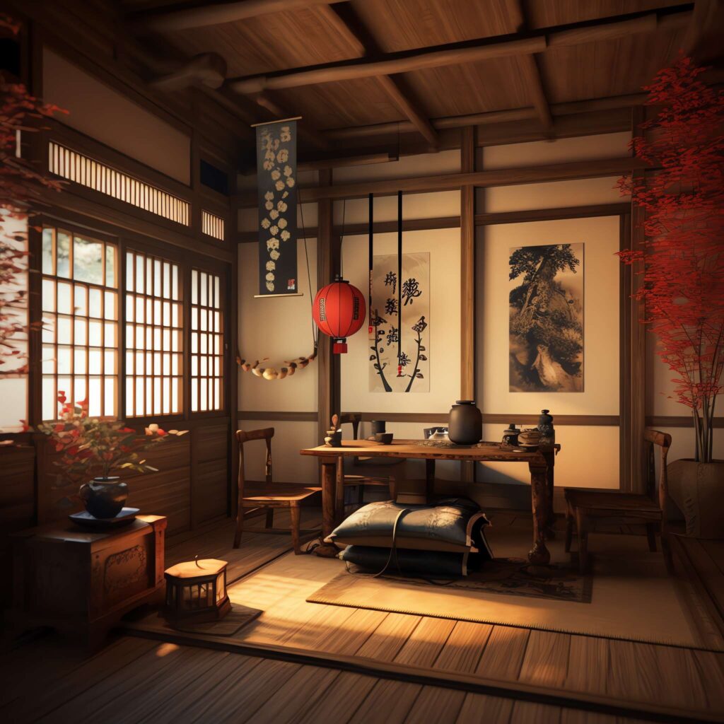 图片[26]-全球设计案例智能库_OJBKAI.COM原木日式茶室Midjourney灵感图库-_设计智库－全球设计案例智能库_OJBKAI.COM-全球设计案例智能库_OJBKAI.COM设计智库