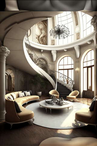 图片[24]-全球设计案例智能库_OJBKAI.COM复古旋转楼梯4_Midjourney灵感图库-设计智库－全球设计案例智能库_OJBKAI.COM-全球设计案例智能库_OJBKAI.COM设计智库