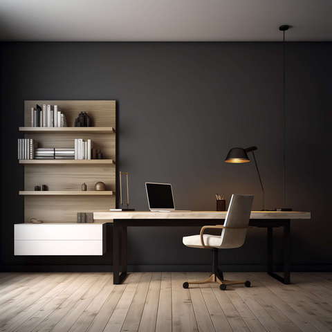 现代办公桌Midjourney灵感图库-_设计智库－全球设计案例智能库_OJBKAI.COM-全球设计案例智能库_OJBKAI.COM设计智库