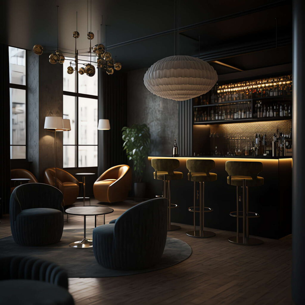 图片[50]-全球设计案例智能库_OJBKAI.COM餐厅酒吧区Midjourney灵感图库-_设计智库－全球设计案例智能库_OJBKAI.COM-全球设计案例智能库_OJBKAI.COM设计智库