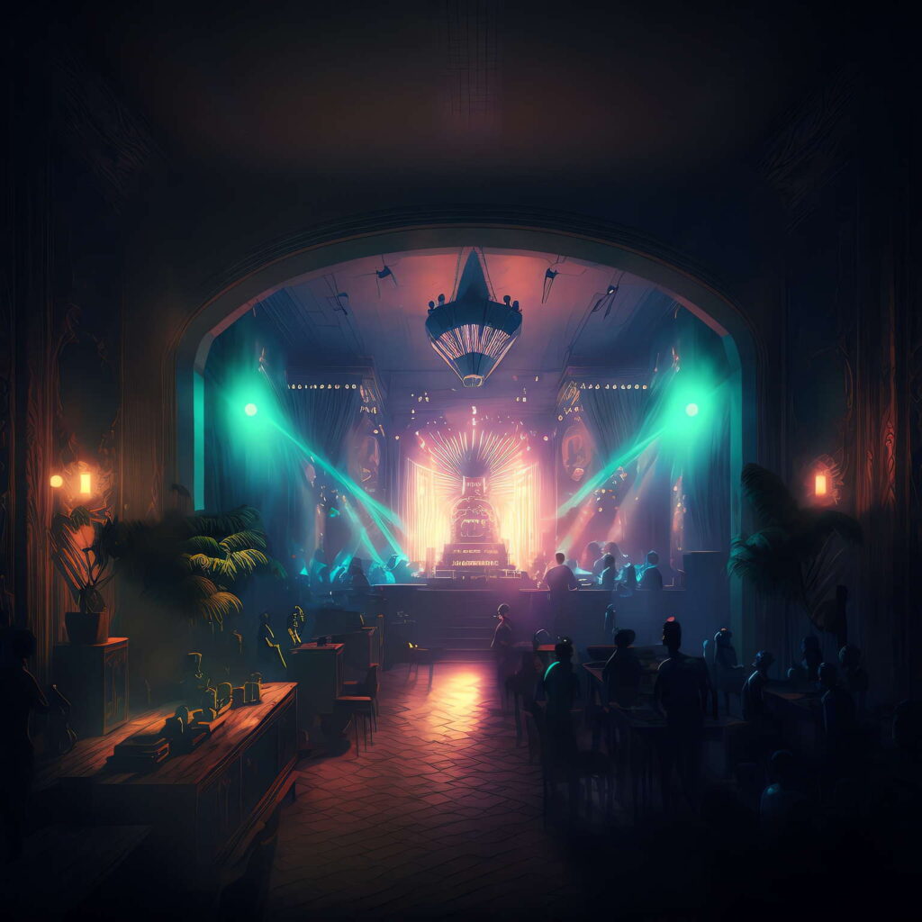 图片[51]-全球设计案例智能库_OJBKAI.COM赛博朋克风霓虹灯设计夜总会Midjourney灵感图库-_设计智库－全球设计案例智能库_OJBKAI.COM-全球设计案例智能库_OJBKAI.COM设计智库