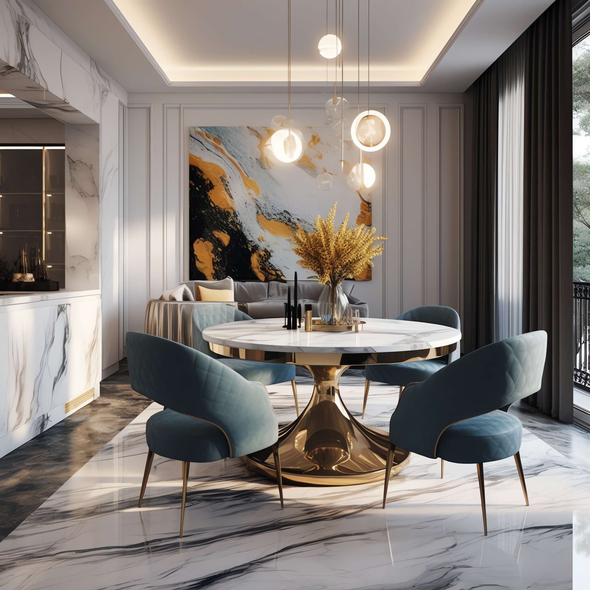 图片[23]-全球设计案例智能库_OJBKAI.COM轻奢风格餐桌Midjourney灵感图库-_设计智库－全球设计案例智能库_OJBKAI.COM-全球设计案例智能库_OJBKAI.COM设计智库