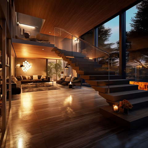 乡村风格客厅Midjourney灵感图库-_设计智库－全球设计案例智能库_OJBKAI.COM-全球设计案例智能库_OJBKAI.COM设计智库