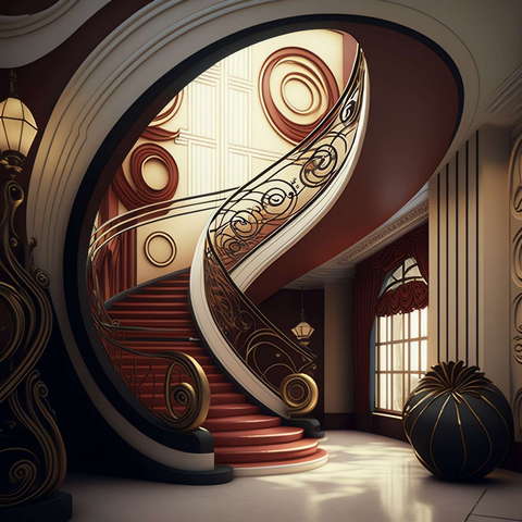 图片[16]-全球设计案例智能库_OJBKAI.COM别墅螺旋楼梯Midjourney灵感图库-_设计智库－全球设计案例智能库_OJBKAI.COM-全球设计案例智能库_OJBKAI.COM设计智库