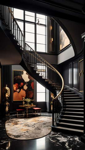 图片[49]-全球设计案例智能库_OJBKAI.COM新古典别墅楼梯Midjourney灵感图库-_设计智库－全球设计案例智能库_OJBKAI.COM-全球设计案例智能库_OJBKAI.COM设计智库