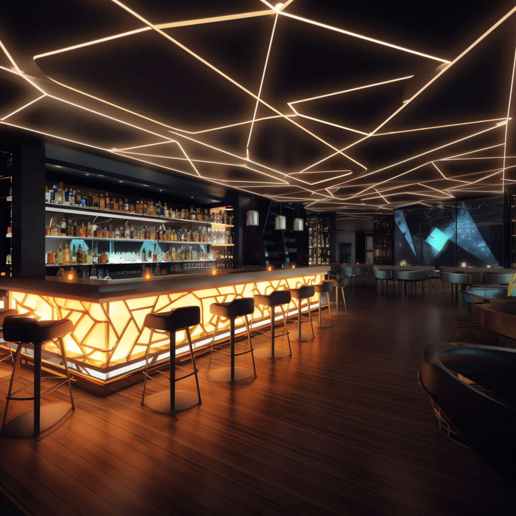 图片[78]-全球设计案例智能库_OJBKAI.COM赛博朋克风霓虹灯设计酒吧吧台区_Midjourney灵感图库-_设计智库－全球设计案例智能库_OJBKAI.COM-全球设计案例智能库_OJBKAI.COM设计智库