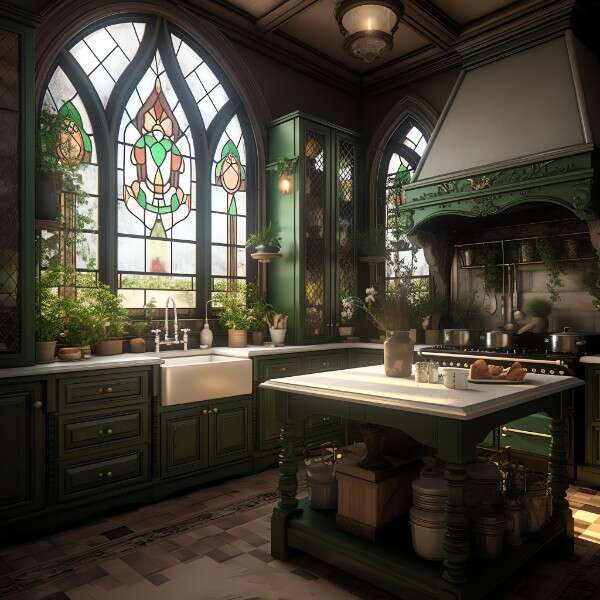 图片[34]-全球设计案例智能库_OJBKAI.COM地中海风格厨房_Midjourney灵感图库 106P-全球设计案例智能库_OJBKAI.COM设计智库