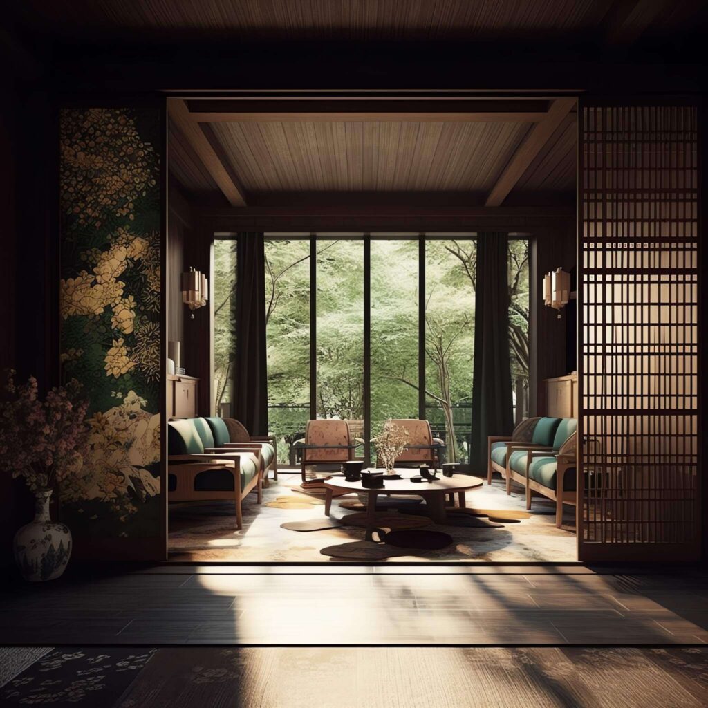 图片[18]-全球设计案例智能库_OJBKAI.COM别墅禅意茶室Midjourney灵感图库-_设计智库－全球设计案例智能库_OJBKAI.COM-全球设计案例智能库_OJBKAI.COM设计智库