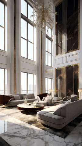 图片[41]-全球设计案例智能库_OJBKAI.COM简欧挑高客厅Midjourney灵感图库-_设计智库－全球设计案例智能库_OJBKAI.COM-全球设计案例智能库_OJBKAI.COM设计智库