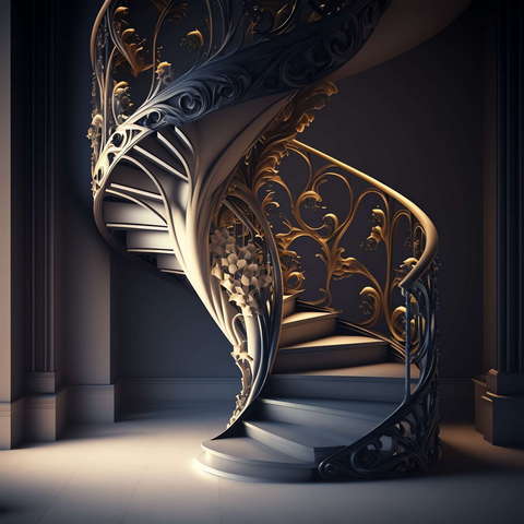 图片[33]-全球设计案例智能库_OJBKAI.COM复古旋转楼梯-5_Midjourney灵感图库-设计智库－全球设计案例智能库_OJBKAI.COM-全球设计案例智能库_OJBKAI.COM设计智库