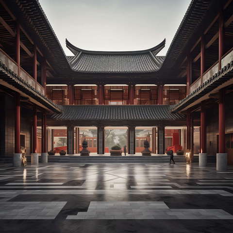 图片[23]-全球设计案例智能库_OJBKAI.COM中式四合院Midjourney灵感图库-_设计智库－全球设计案例智能库_OJBKAI.COM-全球设计案例智能库_OJBKAI.COM设计智库