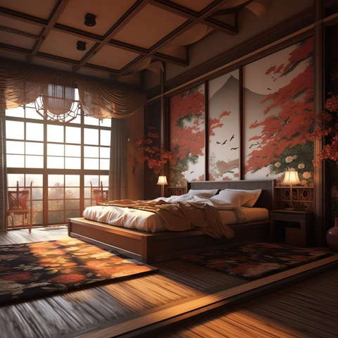 图片[24]-全球设计案例智能库_OJBKAI.COM住宅日式卧室Midjourney灵感图库-_设计智库－全球设计案例智能库_OJBKAI.COM-全球设计案例智能库_OJBKAI.COM设计智库