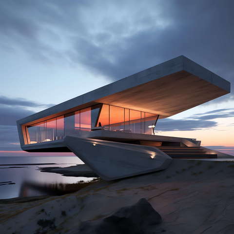 图片[33]-全球设计案例智能库_OJBKAI.COM别墅建筑外观Midjourney灵感图库-_设计智库－全球设计案例智能库_OJBKAI.COM-全球设计案例智能库_OJBKAI.COM设计智库