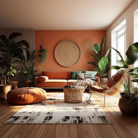 东南亚风格客厅Midjourney灵感图库-_设计智库－全球设计案例智能库_OJBKAI.COM-全球设计案例智能库_OJBKAI.COM设计智库