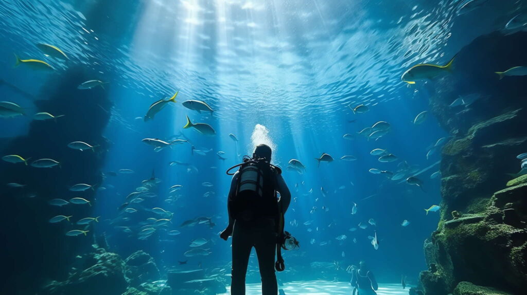 主题海洋馆Midjourney灵感图库-_设计智库－全球设计案例智能库_OJBKAI.COM-全球设计案例智能库_OJBKAI.COM设计智库