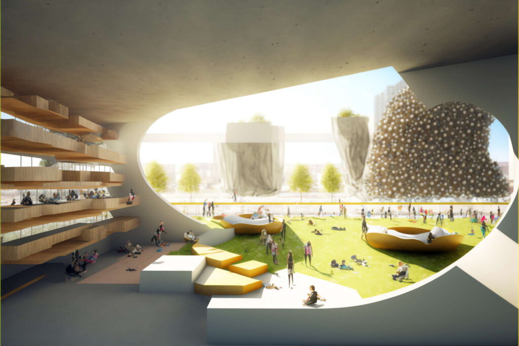 现代前卫时尚自然馆Midjourney灵感图库-_设计智库－全球设计案例智能库_OJBKAI.COM-全球设计案例智能库_OJBKAI.COM设计智库