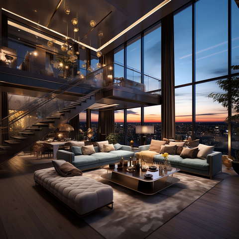 图片[28]-全球设计案例智能库_OJBKAI.COM现代挑高客厅_Midjourney灵感图库673p-全球设计案例智能库_OJBKAI.COM设计智库