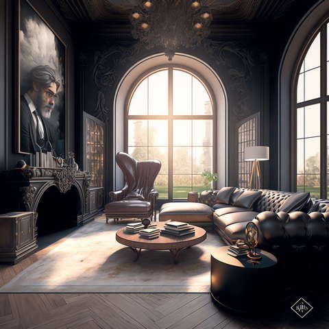 图片[19]-全球设计案例智能库_OJBKAI.COM欧式书房客厅设计Midjourney灵感图库-_设计智库－全球设计案例智能库_OJBKAI.COM-全球设计案例智能库_OJBKAI.COM设计智库