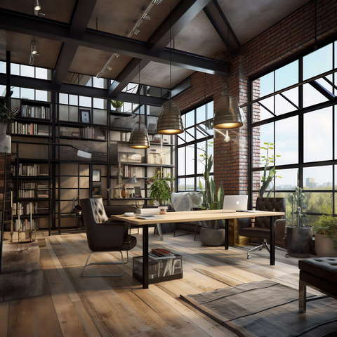 图片[50]-全球设计案例智能库_OJBKAI.COM工业风格书房Midjourney灵感图库-_设计智库－全球设计案例智能库_OJBKAI.COM-全球设计案例智能库_OJBKAI.COM设计智库