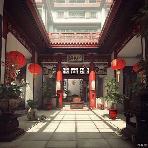 图片[27]-全球设计案例智能库_OJBKAI.COM中式四合院Midjourney灵感图库-_设计智库－全球设计案例智能库_OJBKAI.COM-全球设计案例智能库_OJBKAI.COM设计智库