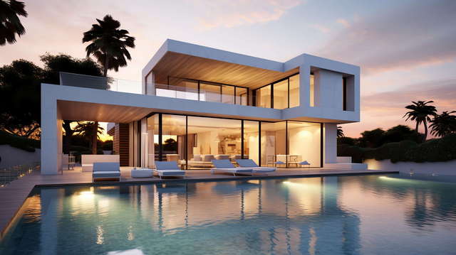 图片[37]-全球设计案例智能库_OJBKAI.COM别墅建筑外观Midjourney灵感图库-_设计智库－全球设计案例智能库_OJBKAI.COM-全球设计案例智能库_OJBKAI.COM设计智库