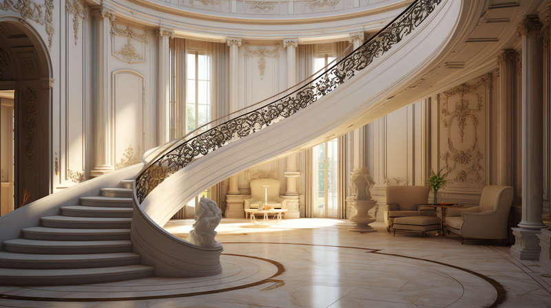 图片[19]-全球设计案例智能库_OJBKAI.COM新古典别墅楼梯Midjourney灵感图库-_设计智库－全球设计案例智能库_OJBKAI.COM-全球设计案例智能库_OJBKAI.COM设计智库