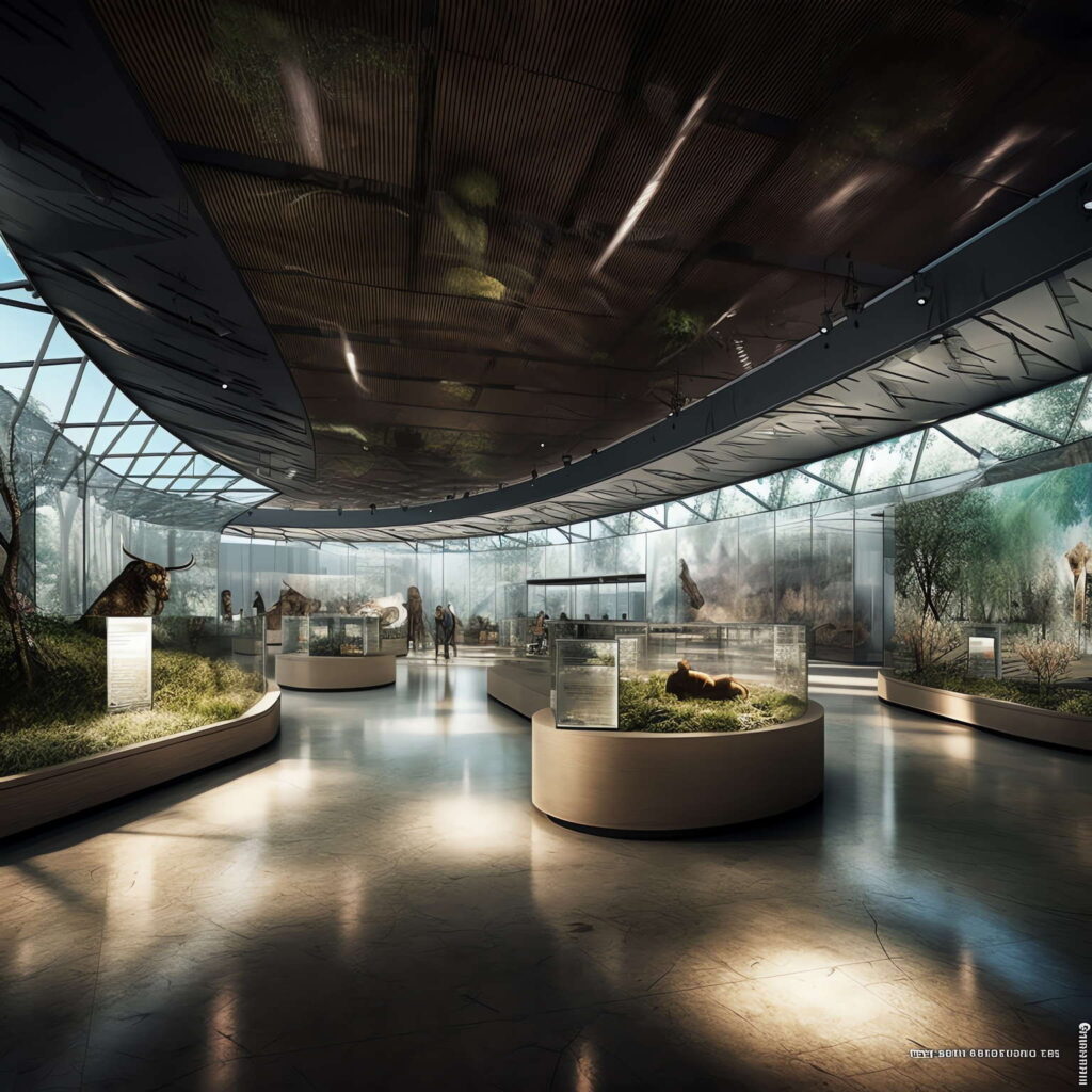自然博物馆Midjourney灵感图库-_设计智库－全球设计案例智能库_OJBKAI.COM-全球设计案例智能库_OJBKAI.COM设计智库