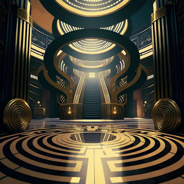 旋转楼梯2_Midjourney灵感图库-设计智库－全球设计案例智能库_OJBKAI.COM-全球设计案例智能库_OJBKAI.COM设计智库