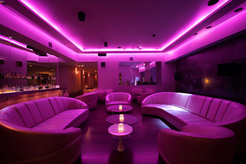 霓虹灯设计KTV_Midjourney灵感图库-_设计智库－全球设计案例智能库_OJBKAI.COM-全球设计案例智能库_OJBKAI.COM设计智库