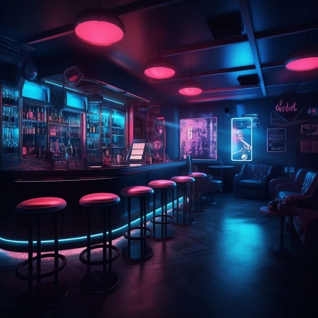 图片[36]-全球设计案例智能库_OJBKAI.COM赛博朋克风霓虹灯设计KTV酒吧_Midjourney灵感图库-_设计智库－全球设计案例智能库_OJBKAI.COM-全球设计案例智能库_OJBKAI.COM设计智库