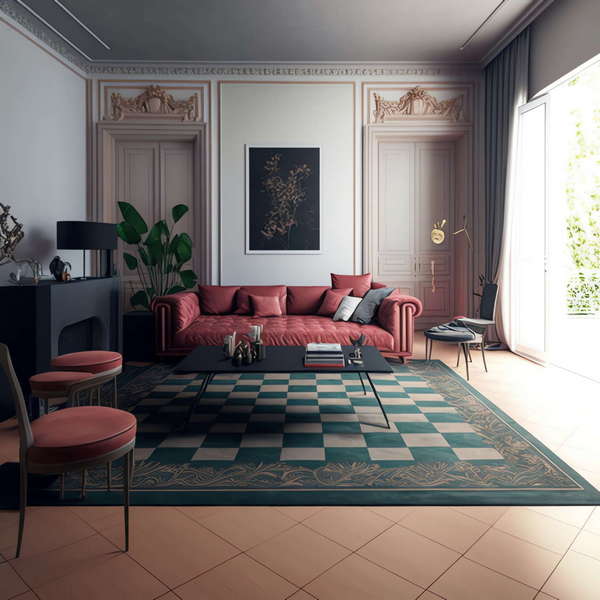 地毯-1_Midjourney灵感图库-设计智库－全球设计案例智能库_OJBKAI.COM-全球设计案例智能库_OJBKAI.COM设计智库