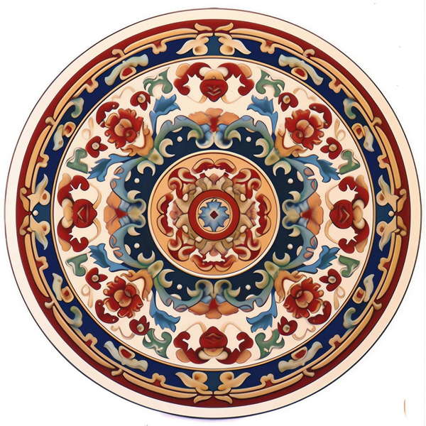 图片[36]-全球设计案例智能库_OJBKAI.COM复古圆形地毯Midjourney灵感图库-_设计智库－全球设计案例智能库_OJBKAI.COM-全球设计案例智能库_OJBKAI.COM设计智库