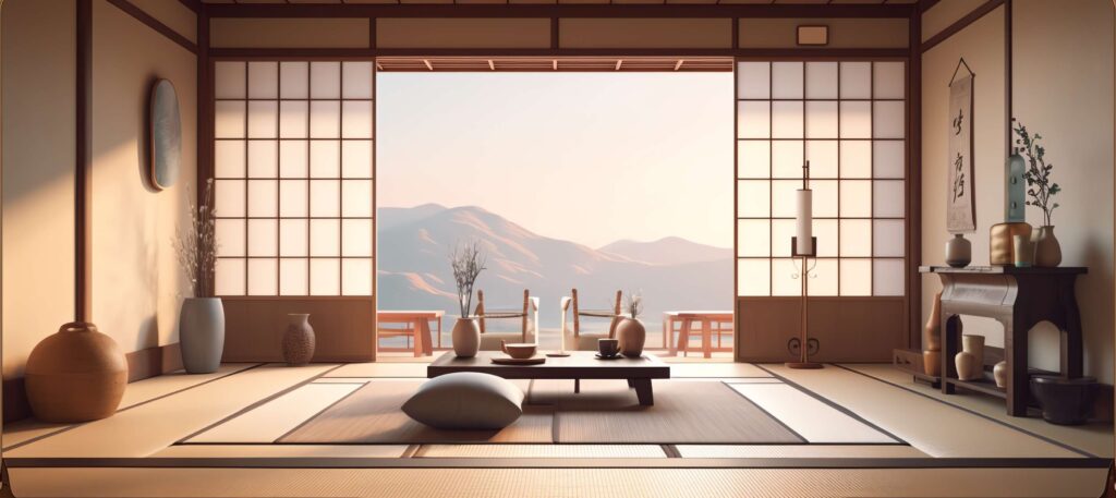 图片[3]-全球设计案例智能库_OJBKAI.COM家装日式茶室Midjourney灵感图库-_设计智库－全球设计案例智能库_OJBKAI.COM-全球设计案例智能库_OJBKAI.COM设计智库