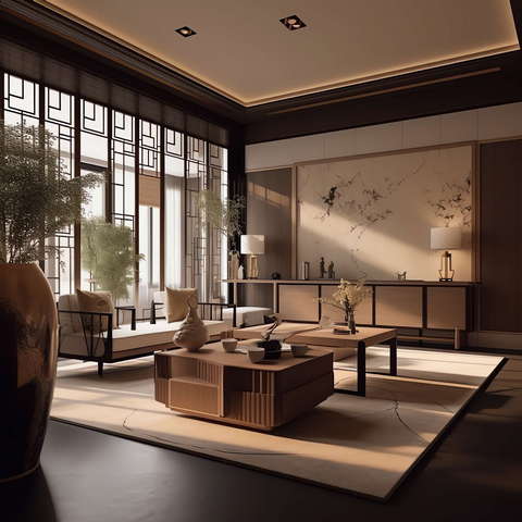 图片[65]-全球设计案例智能库_OJBKAI.COM住宅中式客厅Midjourney灵感图库-_设计智库－全球设计案例智能库_OJBKAI.COM-全球设计案例智能库_OJBKAI.COM设计智库