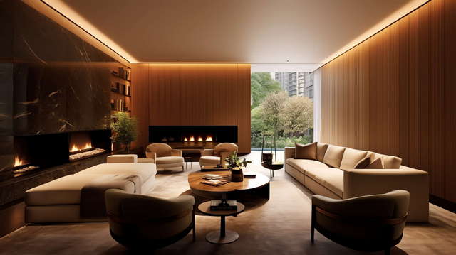 图片[3]-全球设计案例智能库_OJBKAI.COM家装原木风现代客厅Midjourney灵感图库-_设计智库－全球设计案例智能库_OJBKAI.COM-全球设计案例智能库_OJBKAI.COM设计智库