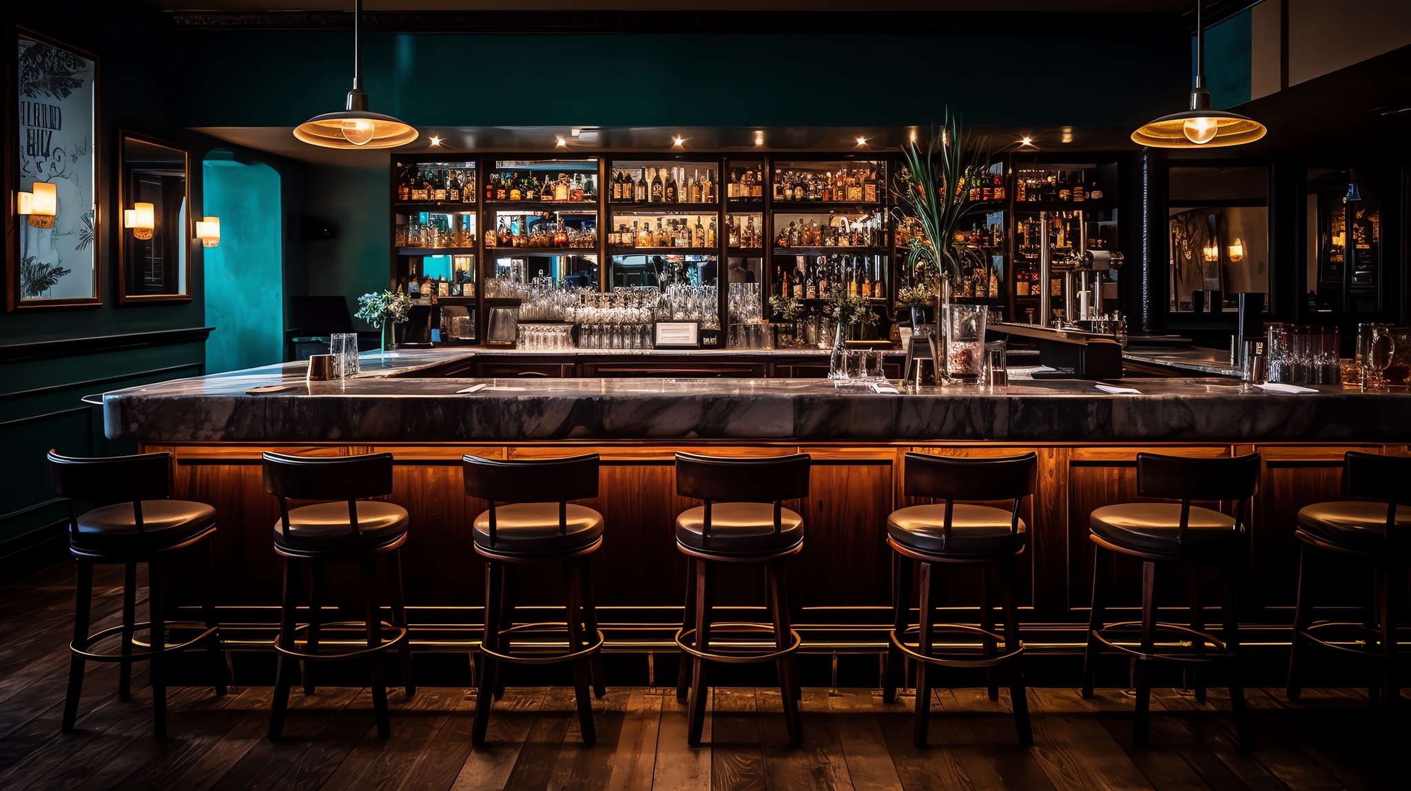 酒吧台Midjourney灵感图库-_设计智库-全球设计案例智能库_OJBKAI.COM-全球设计案例智能库_OJBKAI.COM设计智库