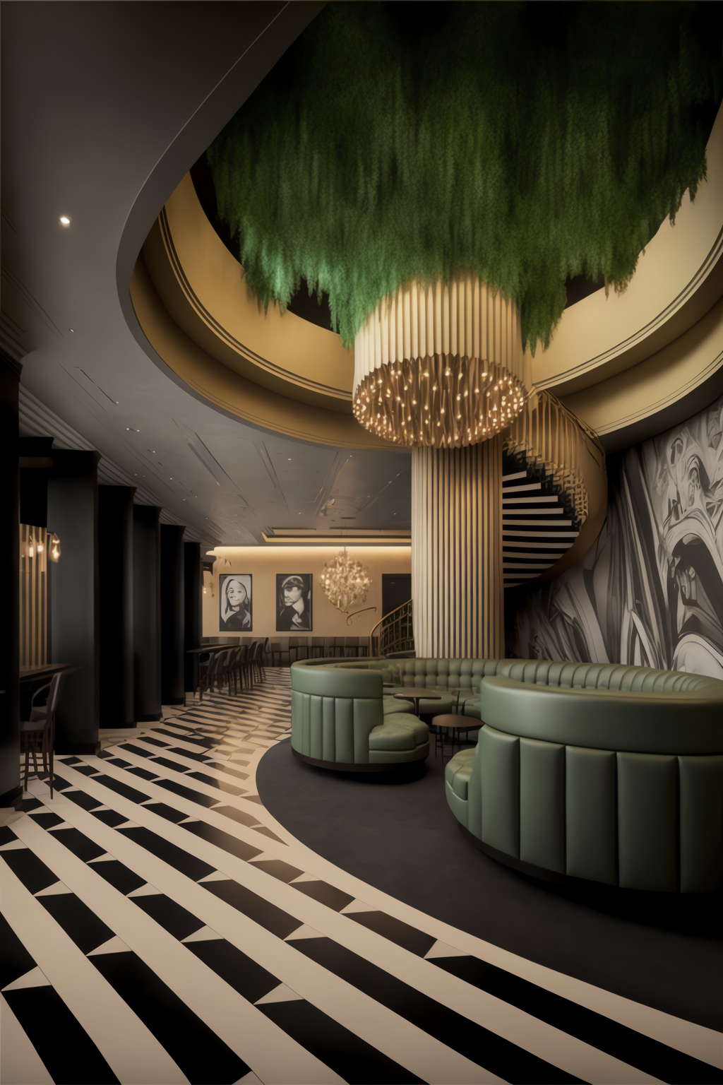 前卫艺术酒吧吧台区Midjourney灵感图库-_设计智库-全球设计案例智能库_OJBKAI.COM-全球设计案例智能库_OJBKAI.COM设计智库