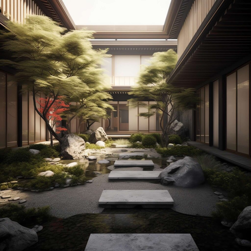 图片[38]-全球设计案例智能库_OJBKAI.COM中式别墅庭院Midjourney灵感图库-_设计智库－全球设计案例智能库_OJBKAI.COM-全球设计案例智能库_OJBKAI.COM设计智库