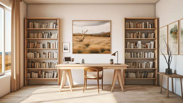 图片[10]-全球设计案例智能库_OJBKAI.COM现代原木风书房Midjourney灵感图库-_设计智库－全球设计案例智能库_OJBKAI.COM-全球设计案例智能库_OJBKAI.COM设计智库