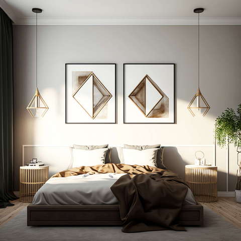 家装住宅卧室Midjourney灵感图库-_设计智库－全球设计案例智能库_OJBKAI.COM-全球设计案例智能库_OJBKAI.COM设计智库